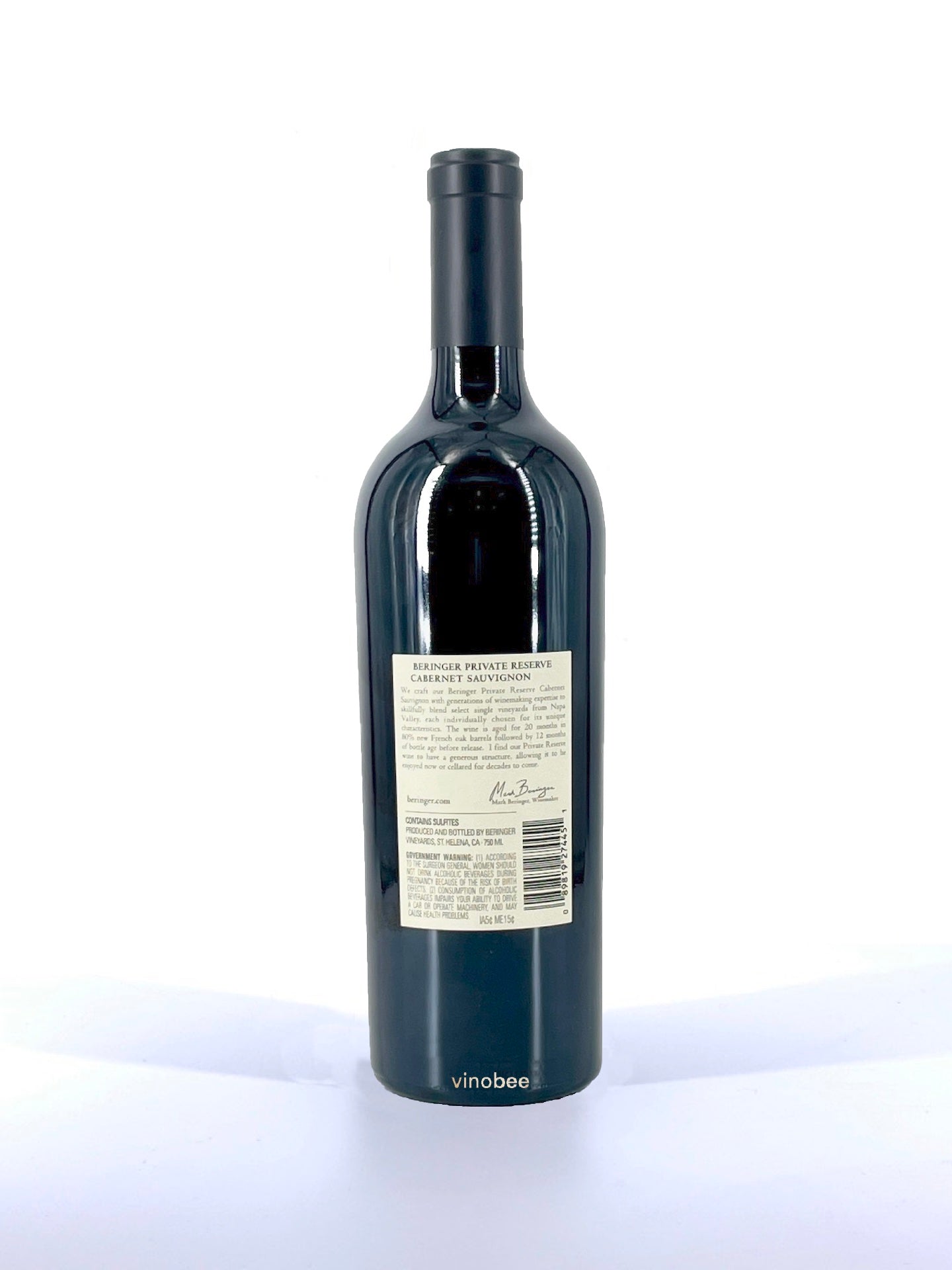Beringer Napa Valley Private Reserve Cabernet Sauvignon