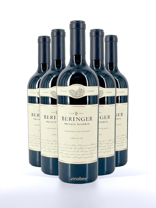 6 Bottles Beringer Napa Valley Private Reserve Cabernet Sauvignon 2017 750ml