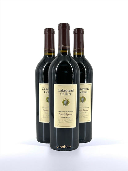 3 Bottles Cakebread Suscol Springs Cabernet Sauvignon Napa Valley
