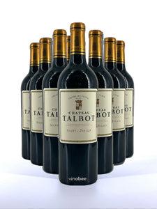 12 Bottles Château Talbot Saint-Julien Fourth Growth Grand Cru Classé Red Bordeaux Blend 2020 750ML