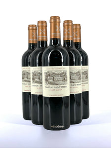 6 Bottles Chateau Saint-Pierre Saint-Julien Fourth Growth Grand Cru Class Red Bordeaux Blend 2020 750ML