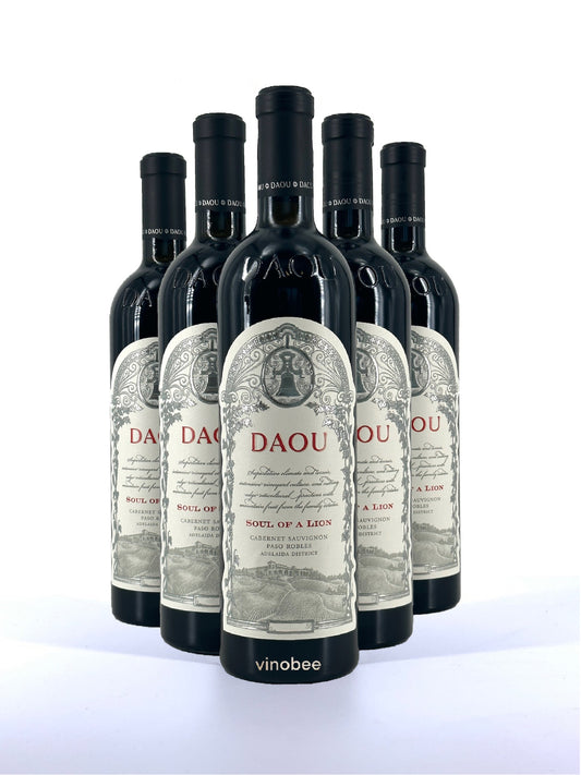 6 Bottles DAOU Soul of a Lion Cabernet Sauvignon 2019 750ML