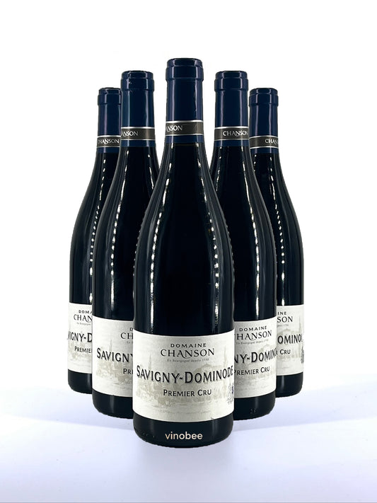 6 Bottles Domaine Chanson Savigny Les Beaune Premier Cru La Dominode 2020 750ML