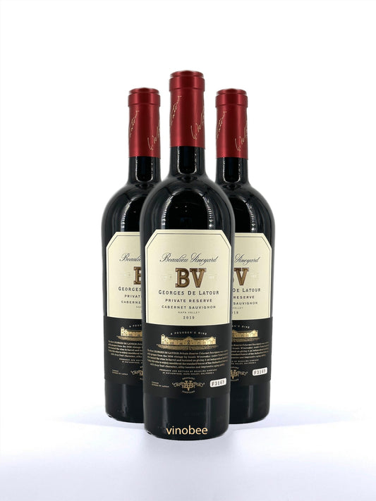 3 Bottles Beaulieu Vineyard (BV) Georges De Latour Private Reserve Cabernet Sauvignon
