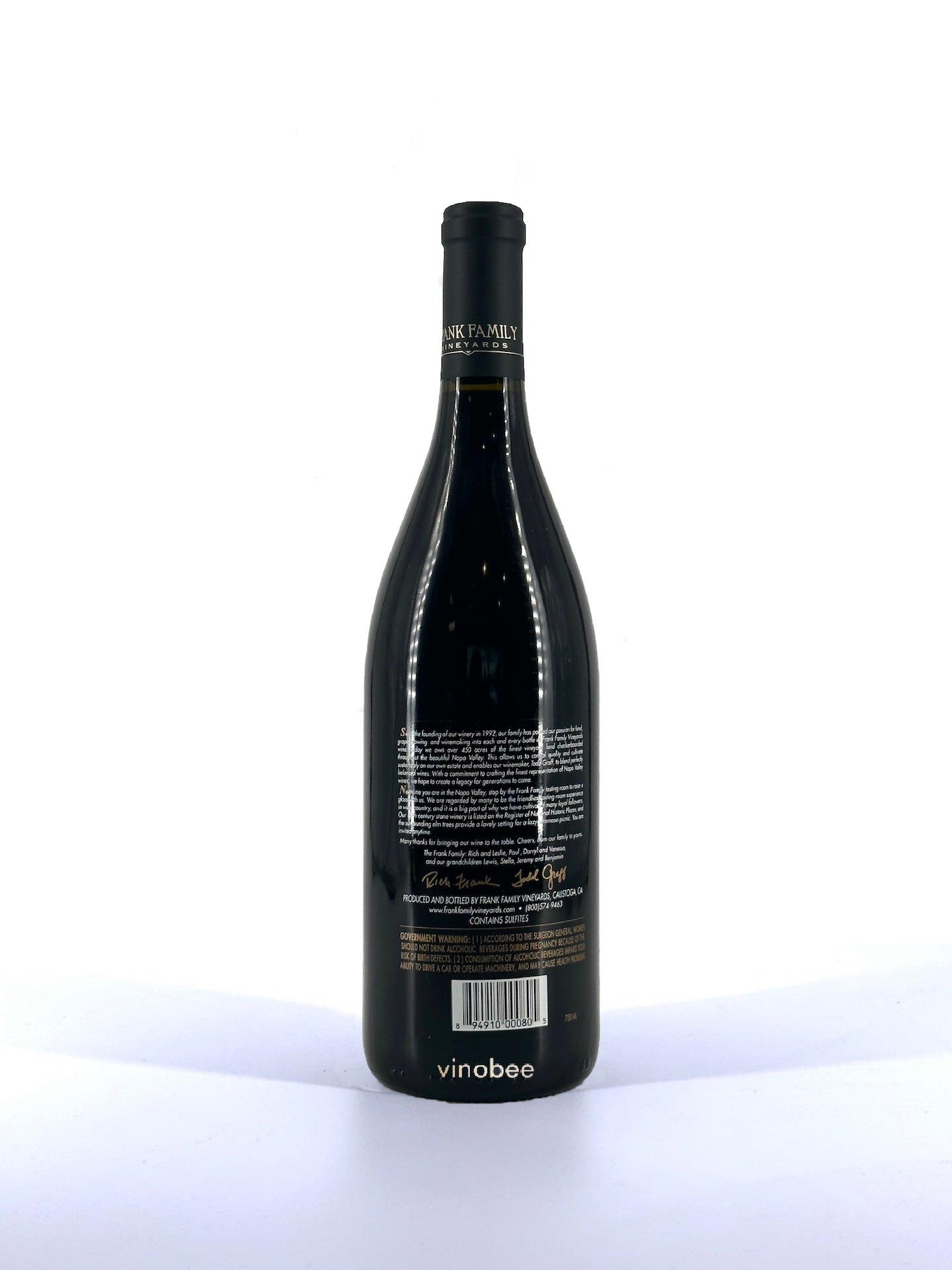 Frank Family Pinot Noir 2021 750ML