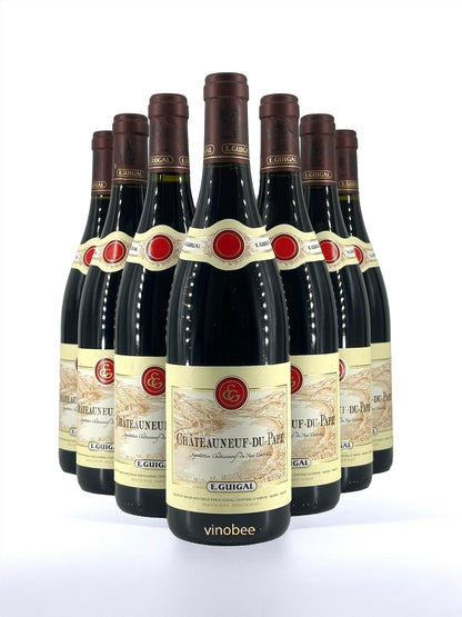 12 Bottles E. Guigal Chateauneuf-du-Pape Red Rhone Blend