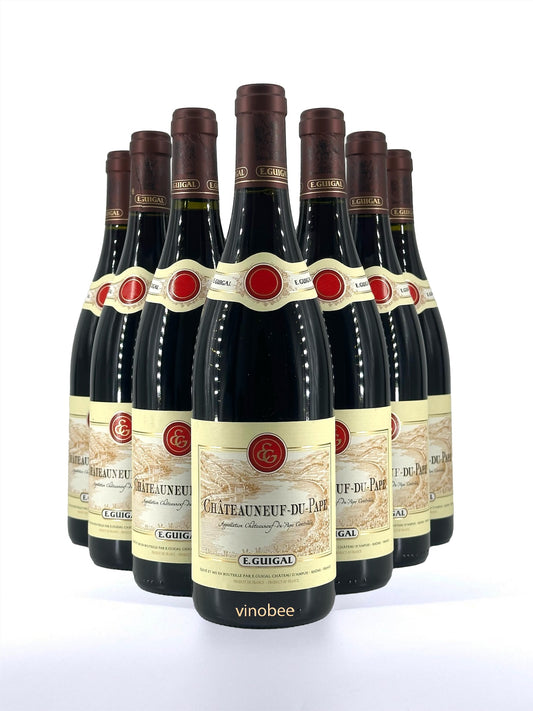 12 Bottles E. Guigal Chateauneuf-du-Pape Red Rhone Blend