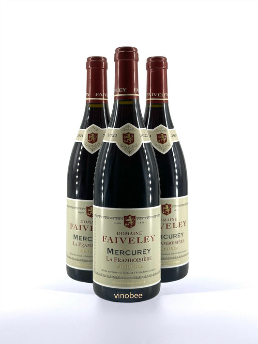 3 Bottles Domaine Faiveley Mercurey Monopole La Framboisiere Pinot Noir