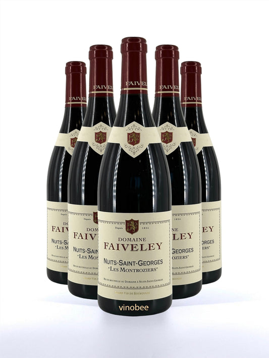 6 Bottles Domaine Faiveley Nuits-Saint-Georges Les Montroziers Pinot Noir 2021 750ml