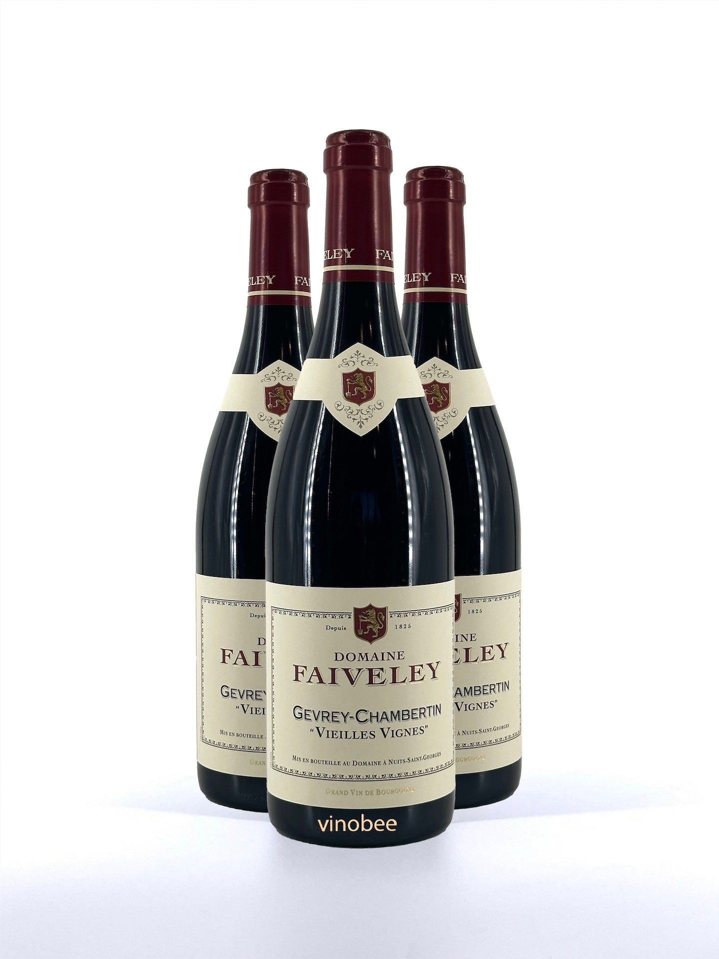 3 Bottles Domaine Faiveley Gevrey-Chambertin Vielles Vignes Pinot Noir