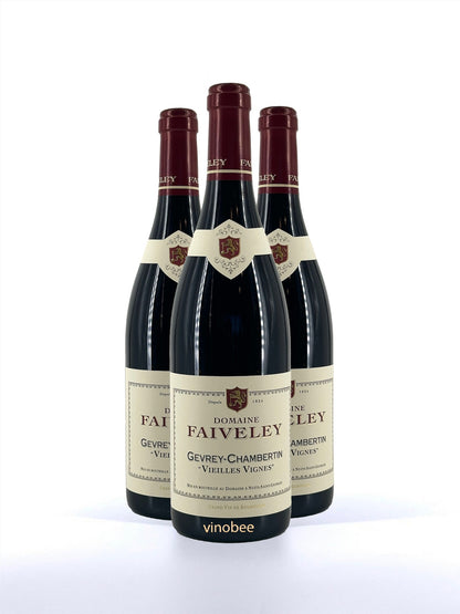 3 Bottles Domaine Faiveley Gevrey-Chambertin Vielles Vignes Pinot Noir