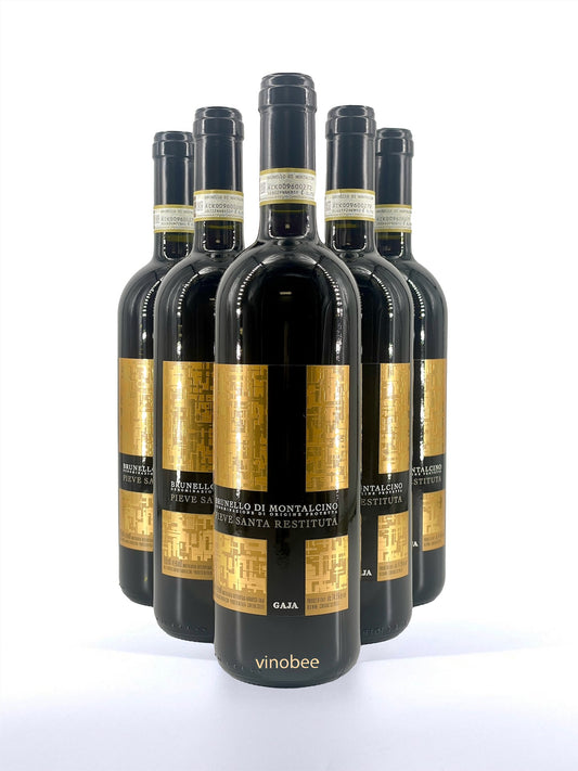 6 Bottles Gaja Pieve Santa Restituta Brunello di Montalcino