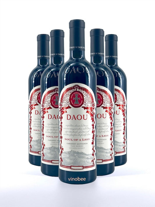 6 Bottles DAOU Soul of a Lion Cabernet Sauvignon 2020 750ML