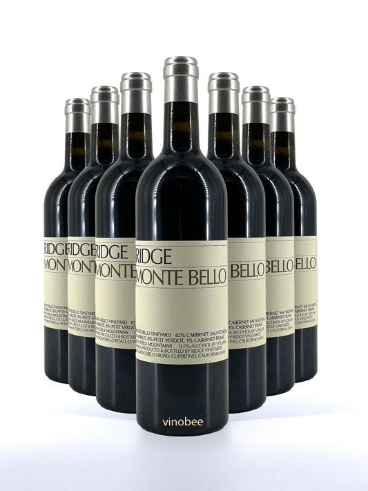 12 Bottles Ridge Vineyards Monte Bello Santa Cruz Mountains Red Blend