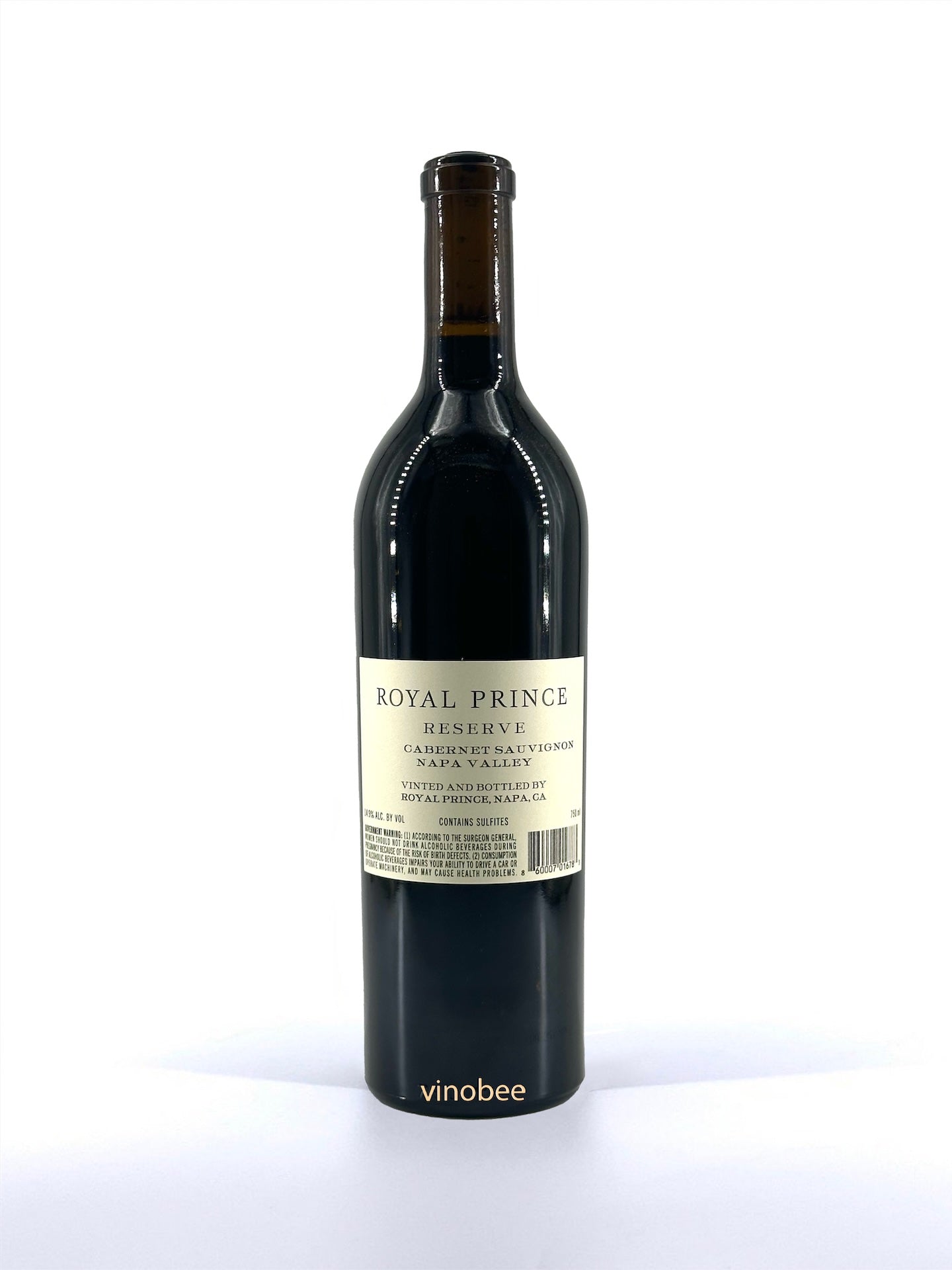 Royal Prince Napa Valley Reserve Cabernet Sauvignon
