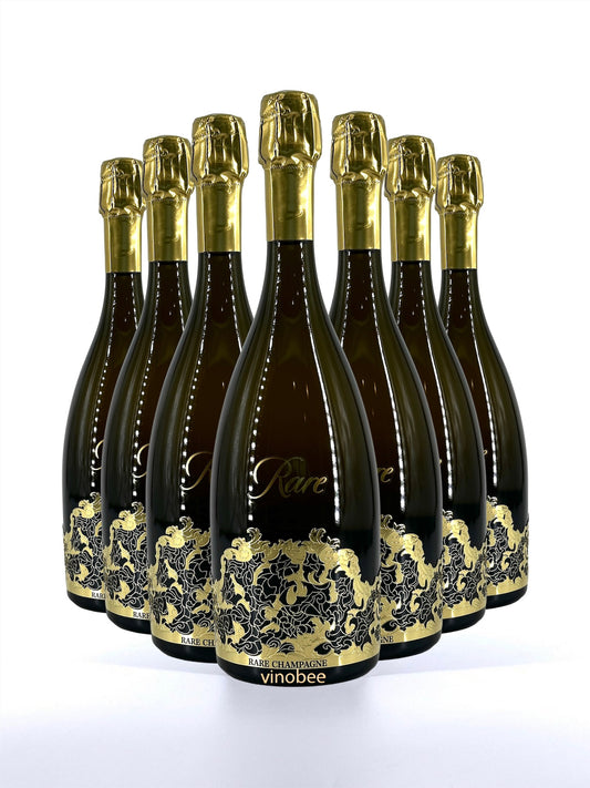 12 Bottles Rare Champagne Rare Brut Champagne (Millésimé) 