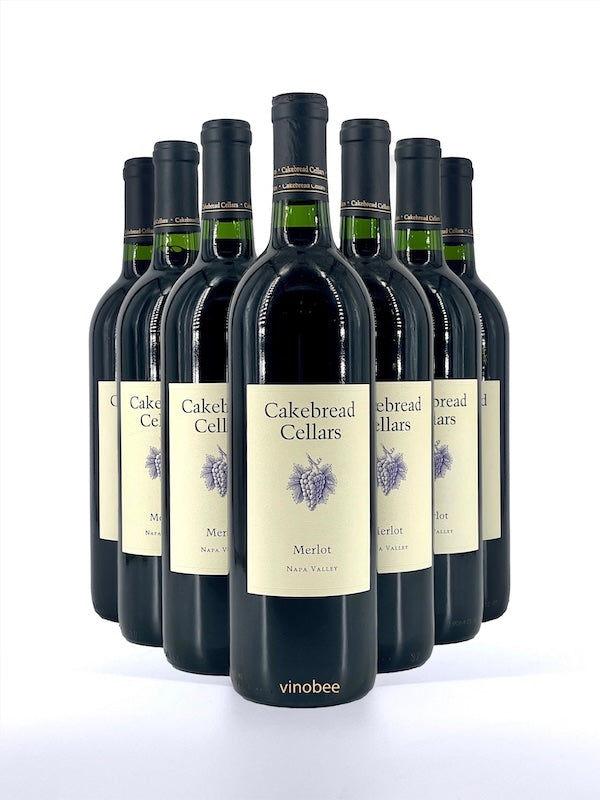 12 bottles of Cakebread Napa Valley Merlot 2021 750ml