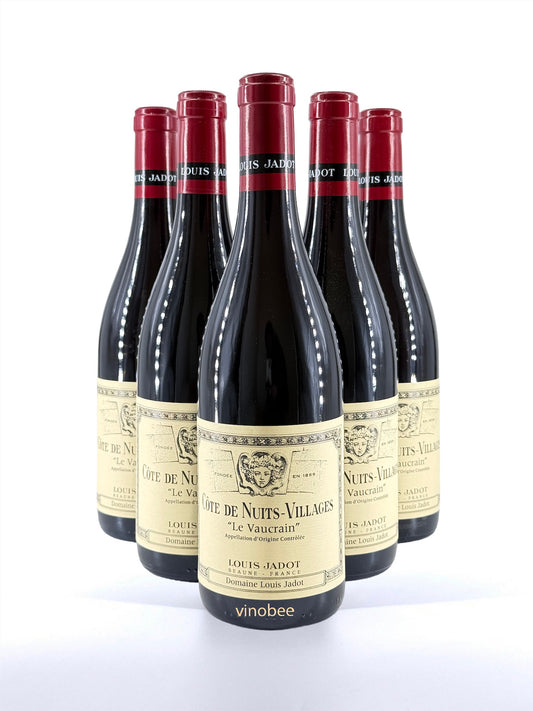 6 Bottles Louis Jadot Côte de Nuits Villages Le Vaucrain