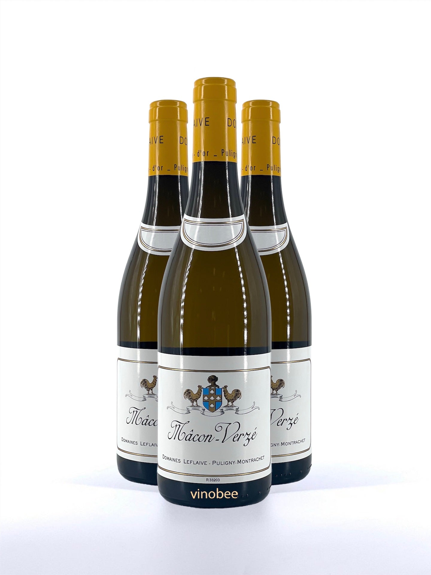 3 Bottles Domaine Leflaive Mâcon-Verzé Chardonnay