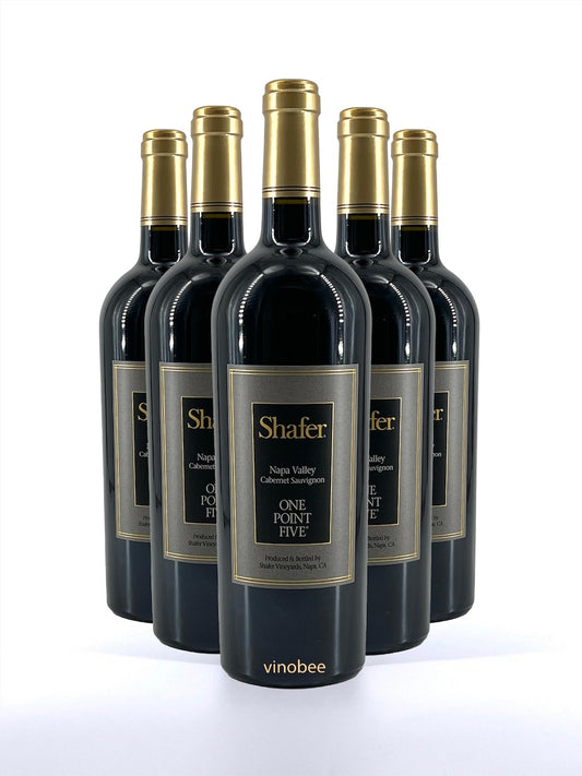 6 Bottles Shafer One Point Five Cabernet Sauvignon 2021 750ml