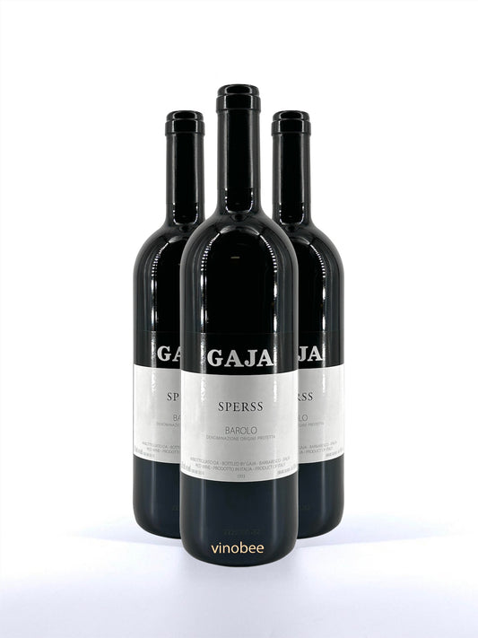 3 Bottles Gaja Barolo Sperss Nebbiolo