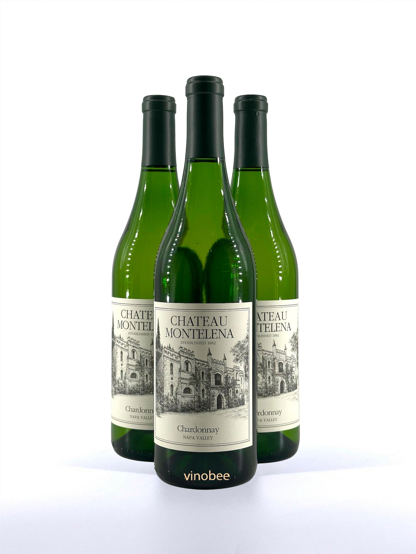 3 Bottles Chateau Montelena Napa Valley Chardonnay