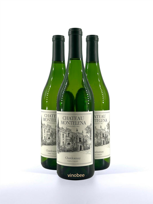 3 Bottles Chateau Montelena Napa Valley Chardonnay