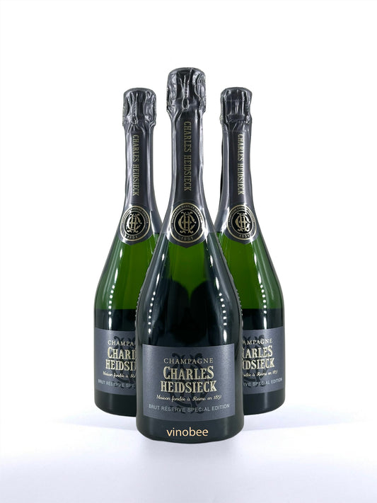 3 Bottles Charles Heidsieck Brut Réserve