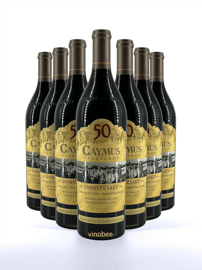 12 Bottles Caymus Napa Valley Cabernet Sauvignon 2022 1.0L