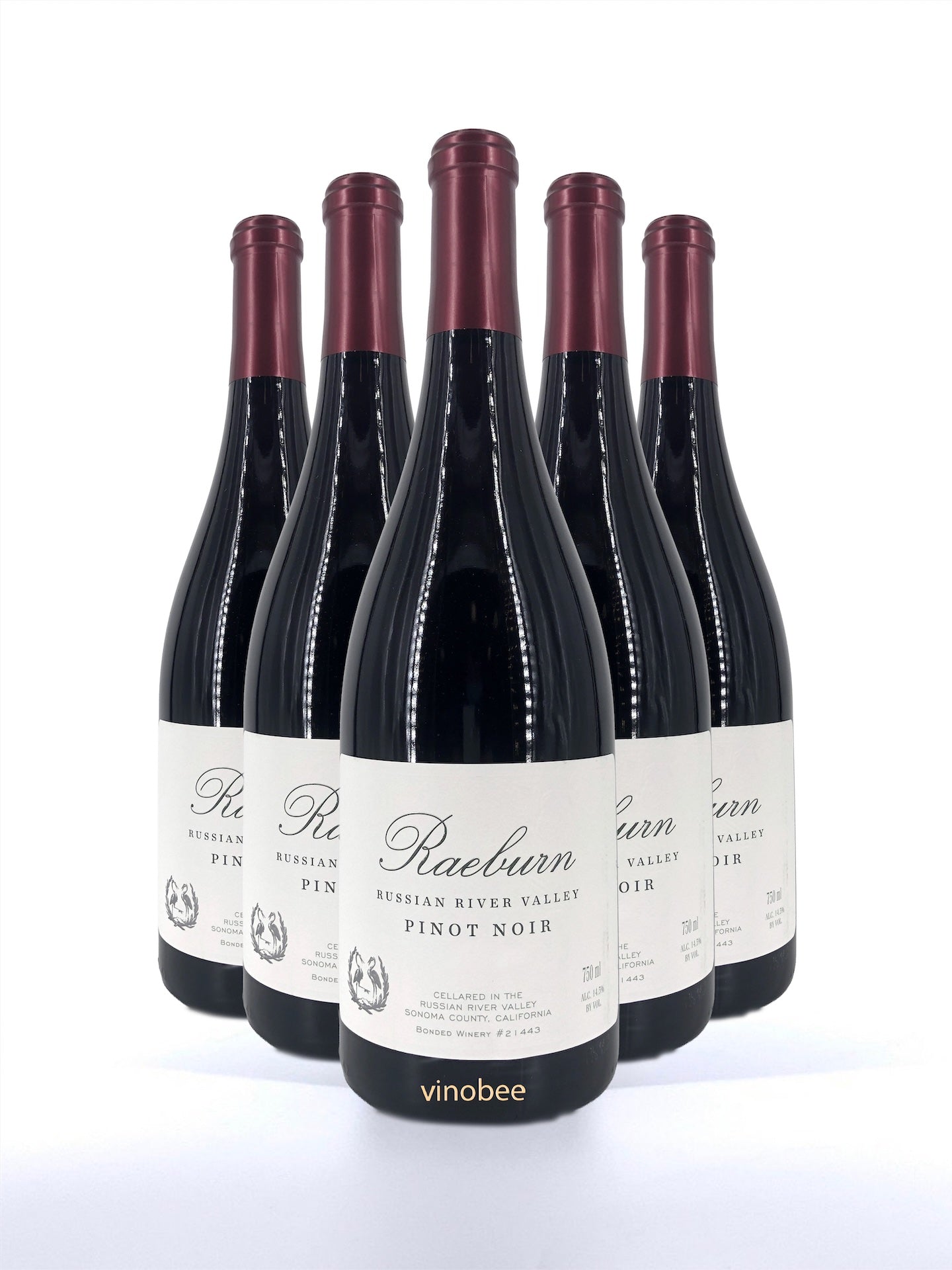 6 Bottles Raeburn Russian River Valley Pinot Noir