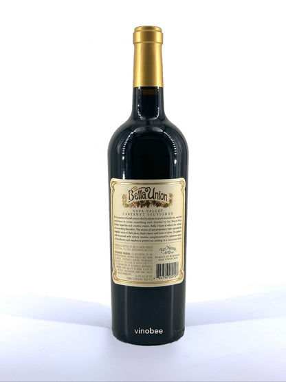 Back View of Bella Union by Far Niente Cabernet Sauvignon 2022 750ML