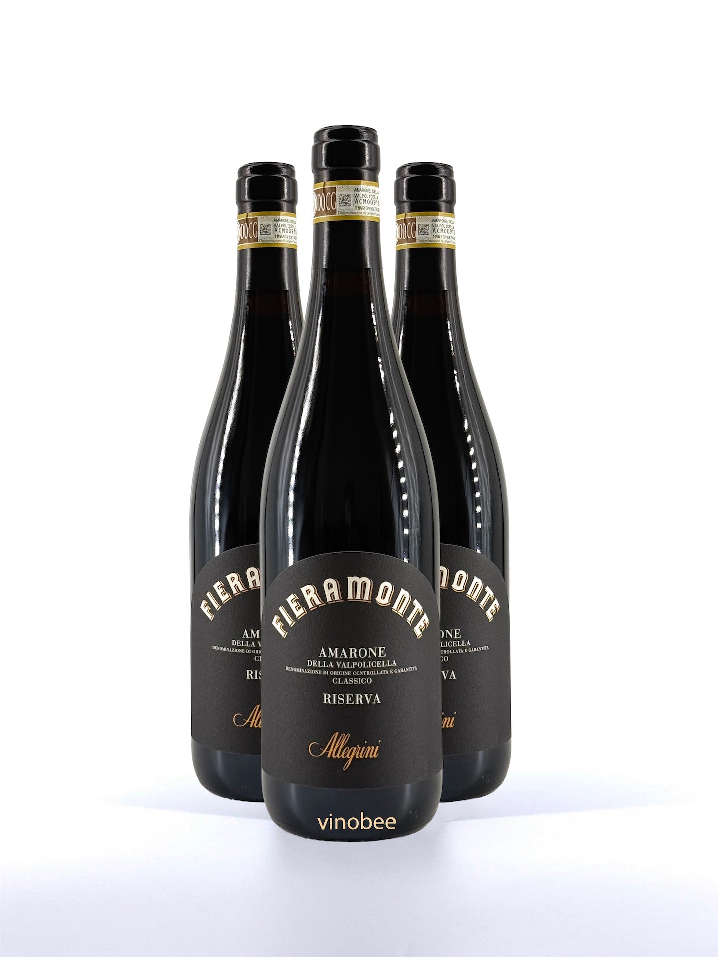 3 Bottles Allegrini Fieramonte Amarone della Valpolicella Rivera