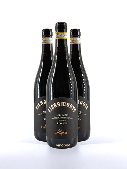 3 Bottles Allegrini Fieramonte Amarone della Valpolicella Rivera