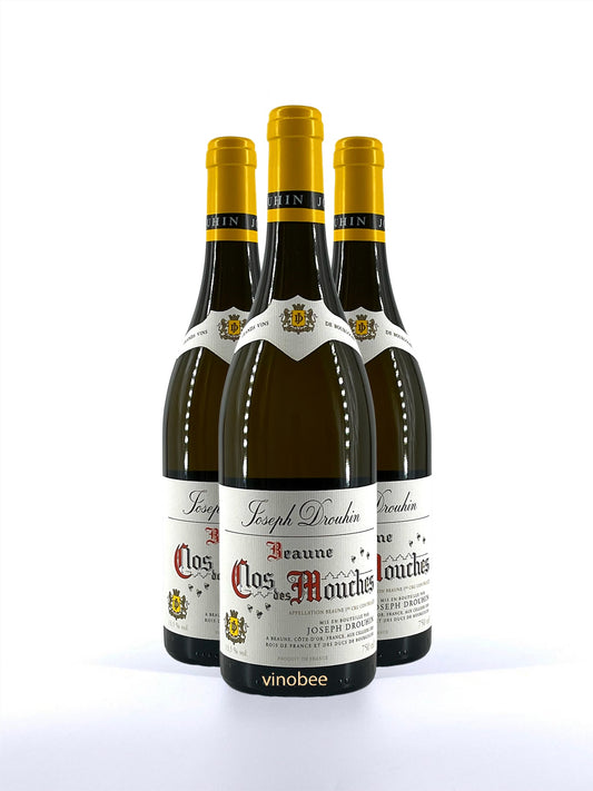 3 Bottles Joseph Drouhin Beaune Clos des Mouches Premier Cru Blanc