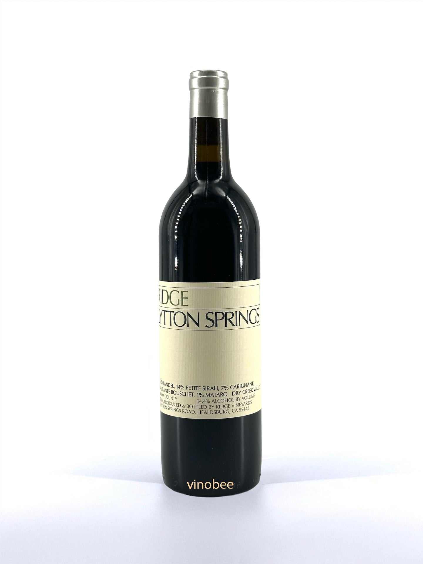 12 Bottles Ridge Vineyards Lytton Springs Zinfandel 2023 750ml