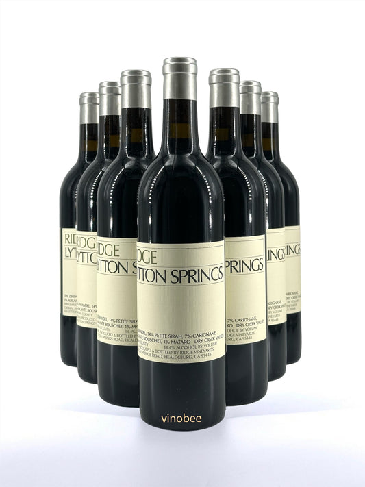 12 Bottles Ridge Vineyards Lytton Springs Zinfandel