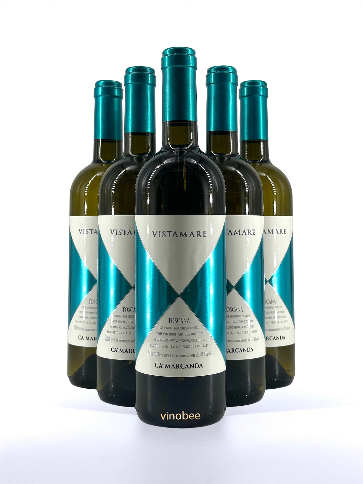 6 Bottles Gaja Ca'Marcanda Vistamare Toscana Bianco