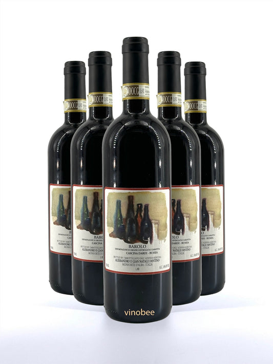 6 Bottles Alessandro e Gian Natale Fantino Barolo (Cascina Dardi) 2013 750ml