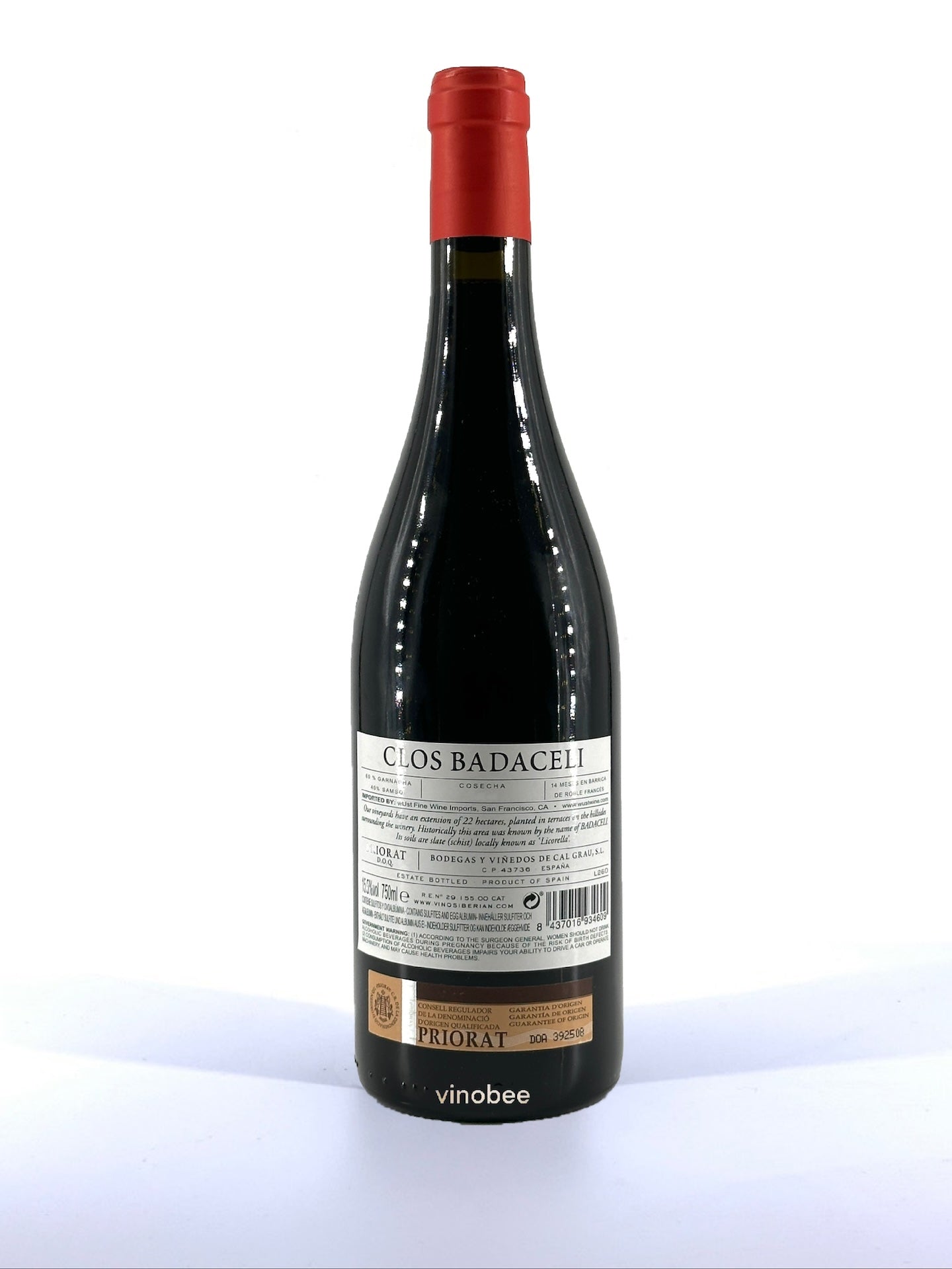 Cal Grau Badaceli Tinto 2016 750ML