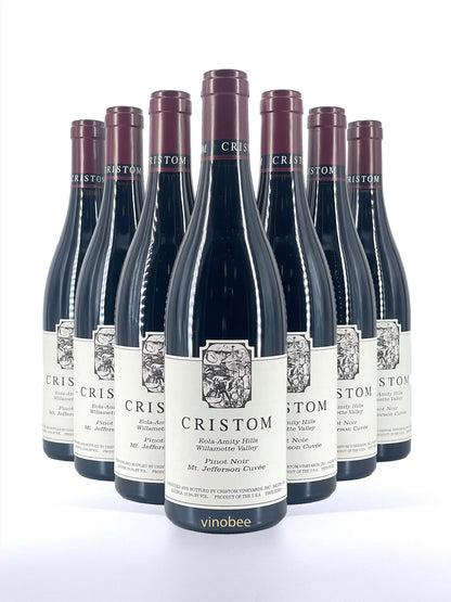 12 Bottles Cristom Mt. Jefferson Cuveé Pinot Noir