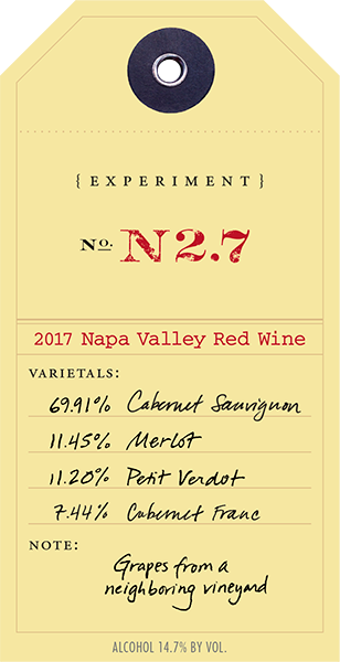 OVID Experiment Red N2.7 Red 2017 750ML