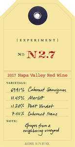 OVID Experiment Red N2.7 Red 2017 750ML