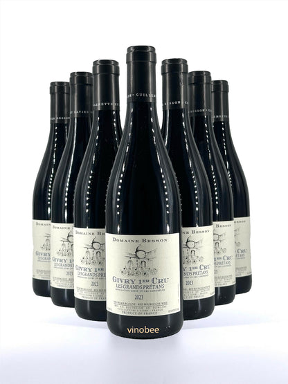 12 Bottles Domaine Besson Givry Les Grands Pretans Premier Cru