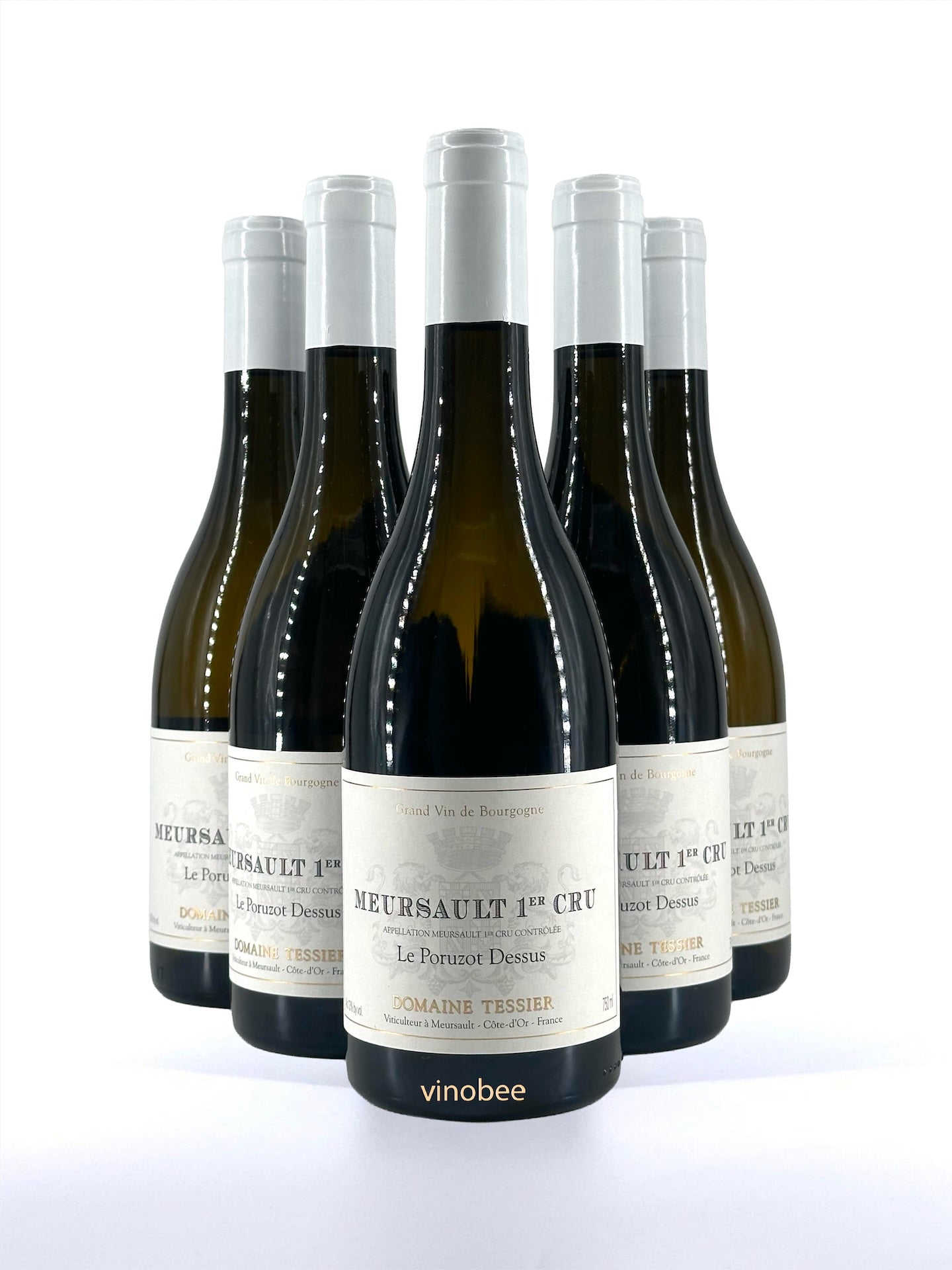 6 Bottles Domaine Tessier Meursault Premier Cru Le Poruzot Dessus