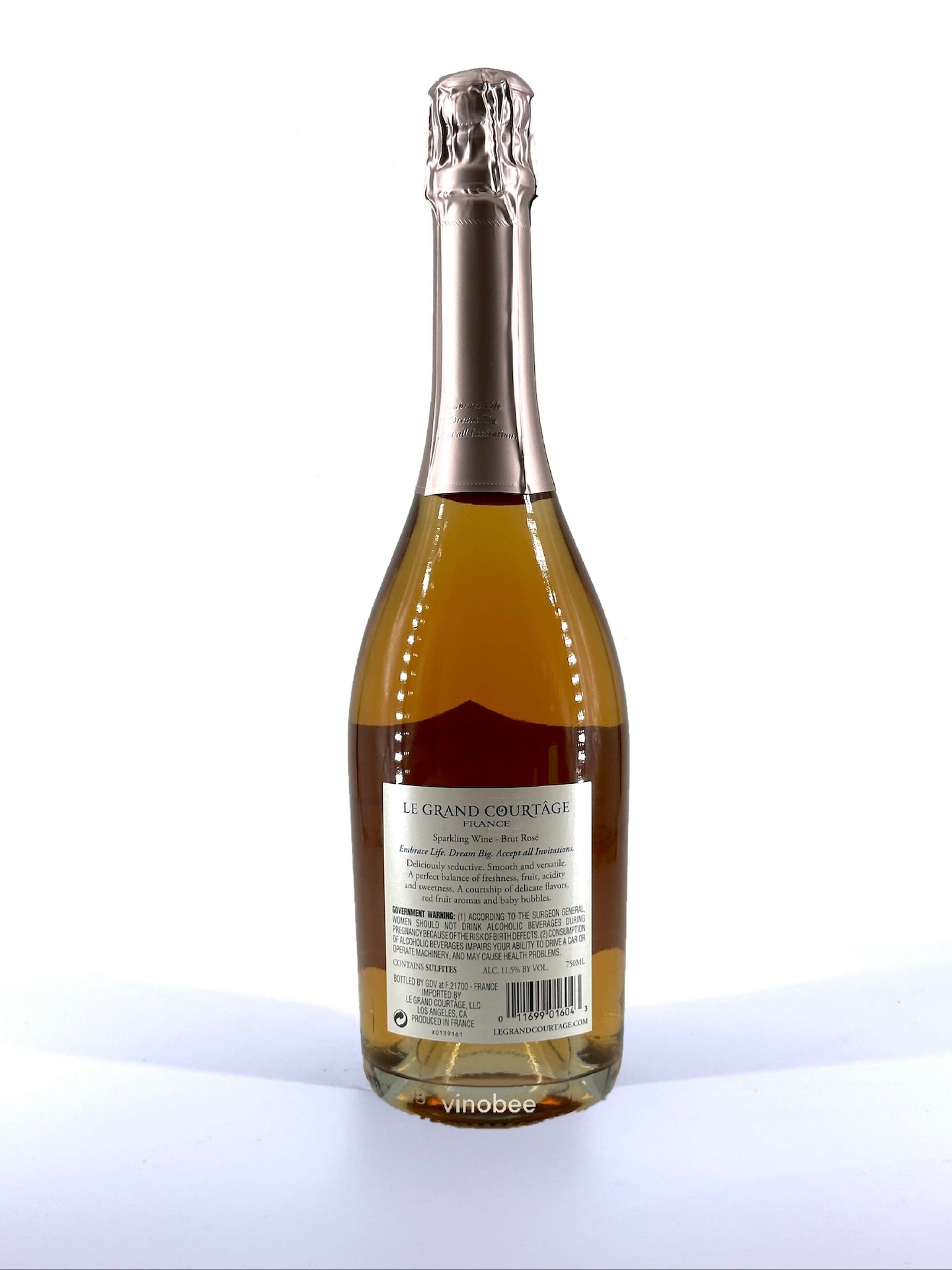 Le Grand Courtâge Grande Cuvée Brut Rosé N.V. 750ML