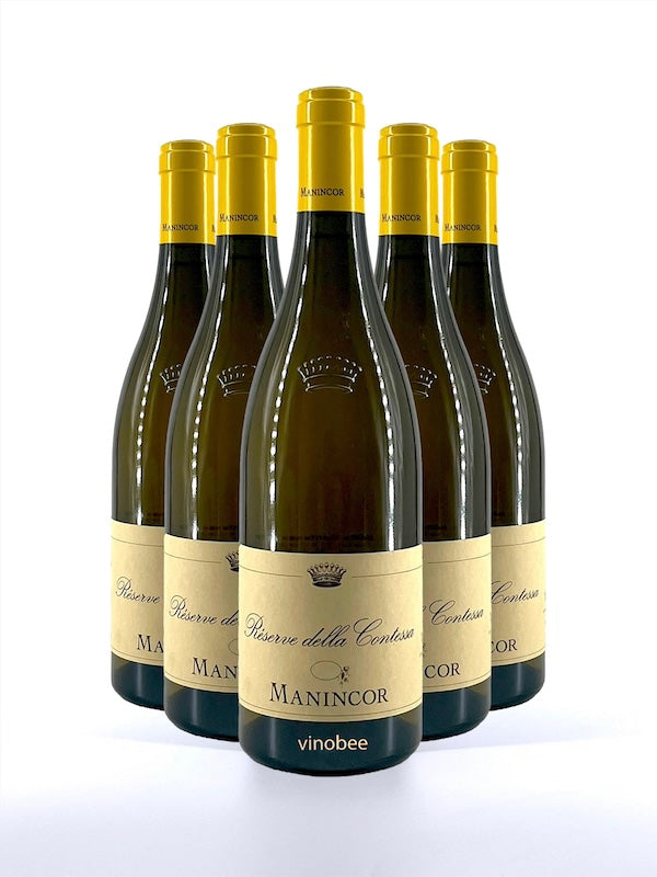 6 Bottles Manincor Réserve della Contessa Bianca 2019 750ml