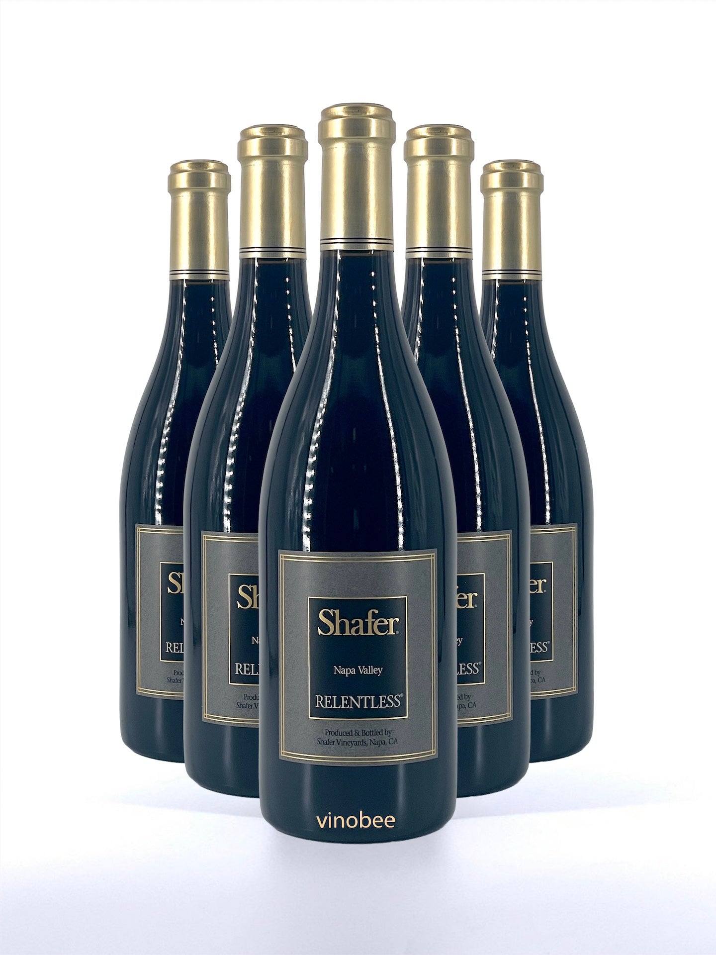 6 Bottles Shafer Relentless Napa Valley Syrah