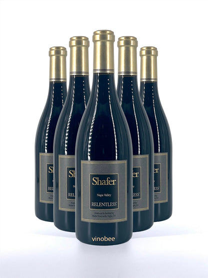 6 Bottles Shafer Relentless Napa Valley Syrah