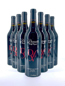 12 bottles Donati Family Vineyards Cabernet Sauvignon 2018 750ML