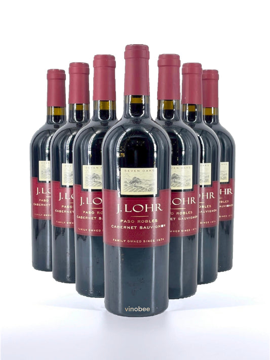 12 Bottles J. Lohr Cabernet Sauvignon Seven Oaks 2018 750ML